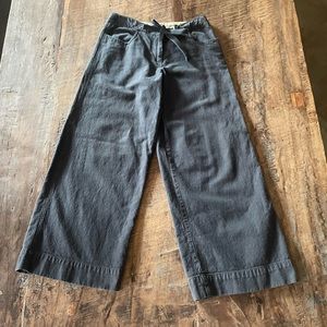 Sundance Wide Leg Navy Drawstring Pants